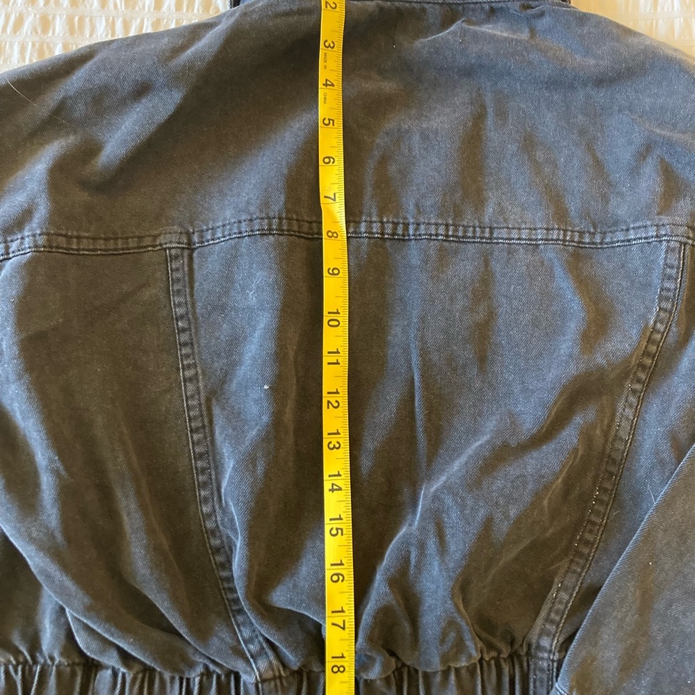 Black Jean Jacket - Picture 4 of 5